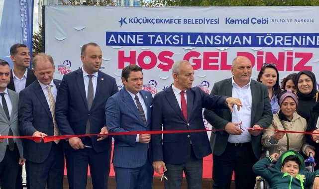 Küçükçekmece Belediyesi'nden 'Anne taksi' projesi hayata geçirildi