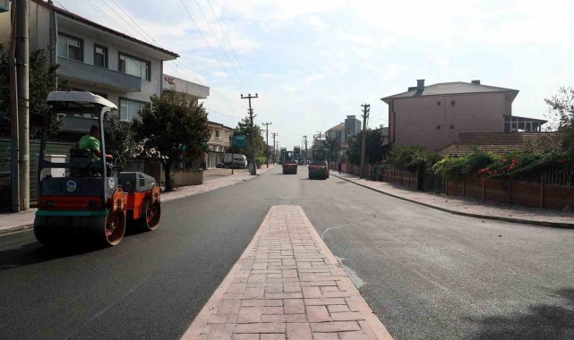 Küpçüler'in çehresini değiştiren ulaşım hamlesi: 750 metrelik hatta son dokunuş