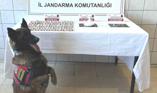 Kütahya'da jandarmadan uyuşturucu operasyonu: 3 tutuklama