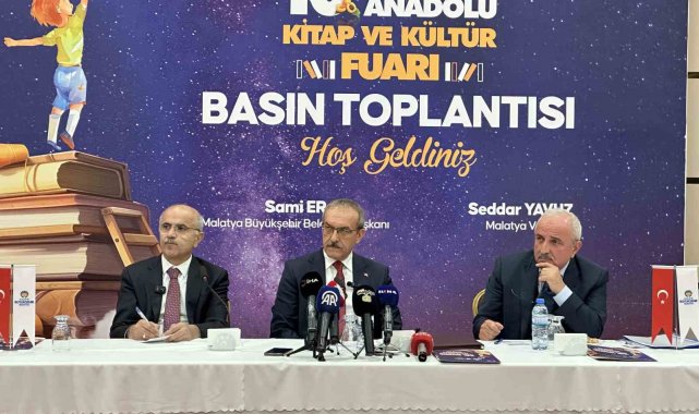 Malatya Anadolu Kitap ve Kültür Fuarı 10. yılında yeniden başlıyor