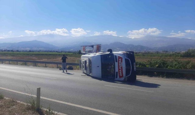Manisa'da yürekleri ağza getiren kaza kamerada