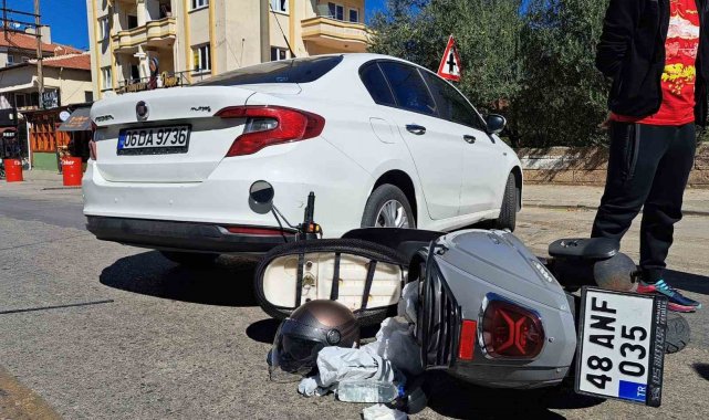 Menteşe'de trafik kazası: 1 yaralı