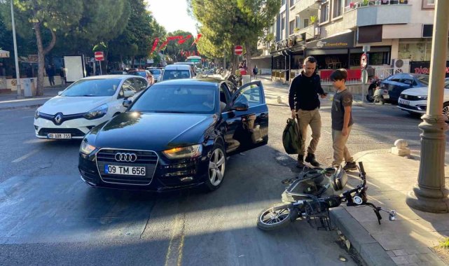 Menteşe'de trafik kazası: 1 yaralı