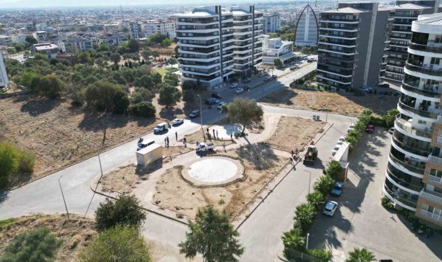 Nazilli'de fidanlar 'Duygu Bayhan Uzlaşı Parkı'nda toprakla buluştu