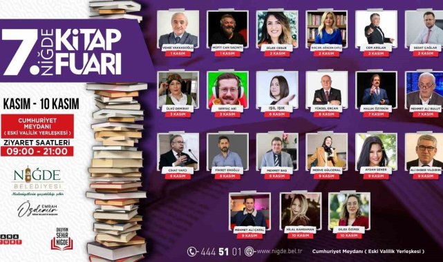 Niğde Kitap Fuarı Kapılarını Açıyor