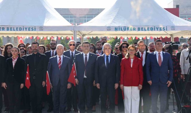 Nilüfer'de 101'inci yıl coşkusu
