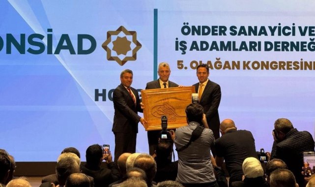 ÖNSİAD'ın 5'inci Olağan Kongresi yapıldı, Ekrem Kap başkan oldu