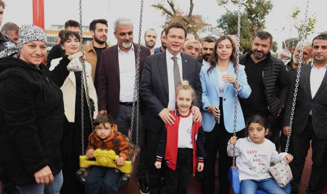 Osmangazi'de İsmet Paşa Parkı hizmete açıldı