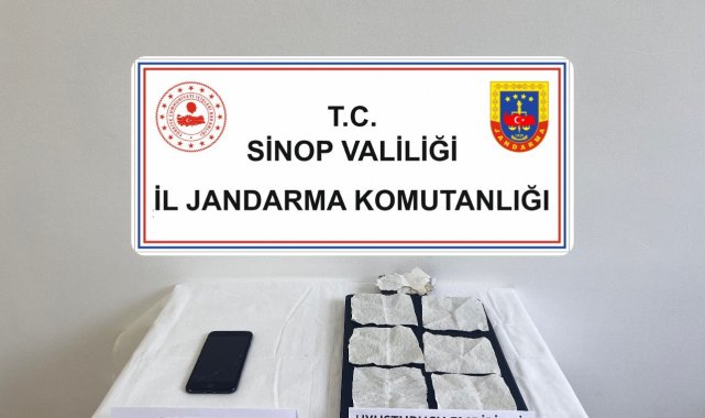 Otobüste seyahat eden şahıs uyuşturucu ile yakalandı