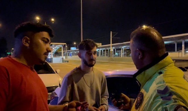 Polisi görünce bahaneler peş peşe geldi, "Kaza yaptım, o yüzden arkadaşım kullandı"