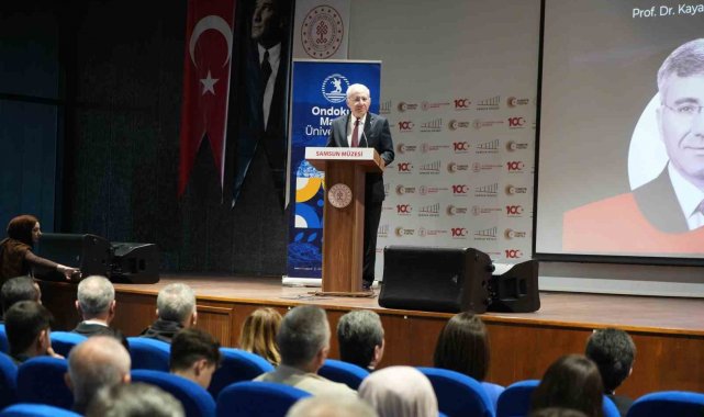 Prof. Dr. Çağlayan: "Gerileme ve çöküş sürecindeki Osmanlı Devleti yöneticileri ve aydınları için Cumhuriyet, yüzyıllık bir arayışın sonucu da denilebilir"