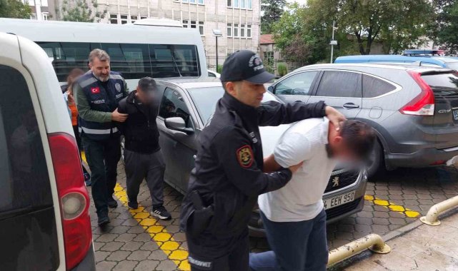 Samsun'da uyuşturucu ticaretinden 4 kişi adliyeye sevk edildi