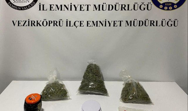 Samsun'un 4 ilçesinde uyuşturucu operasyonu: 6 gözaltı