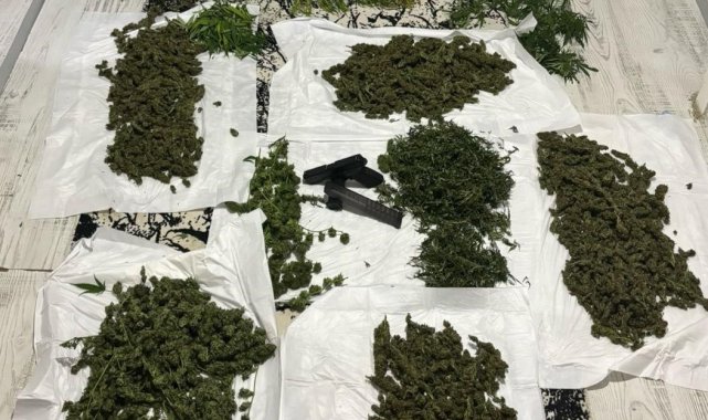 Sarıyer'de uyuşturucu tarlasına çevrilen eve baskın: Beşik ve şifonyeri bile kullanmışlar