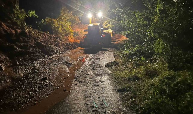 Şiddetli yağışlar Rize'de sel ve heyelanlara neden oldu
