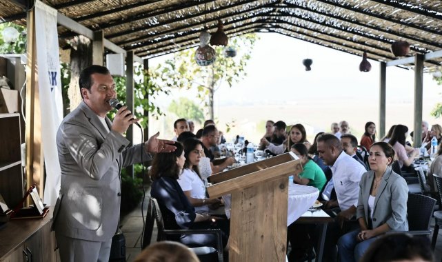 Silivri Belediye Başkanı Balcıoğlu öğretmenlerle kahvaltıda bir araya geldi