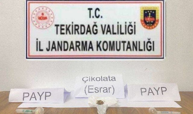 Tekirdağ'da çeşitli operasyonlarda silah, tütün ve uyuşturucu ele geçirildi