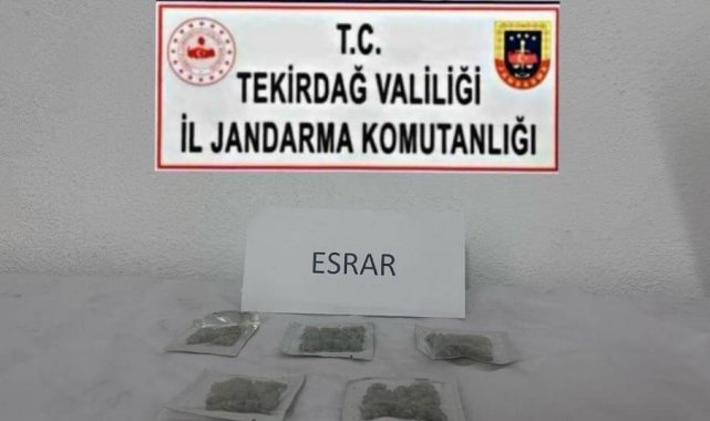 Tekirdağ'da uyuşturucu ve silah operasyonları: Çok sayıda suç unsuru ele geçirildi