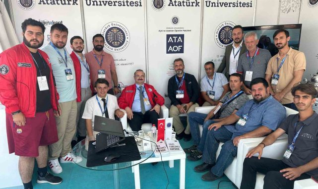 Teknofest'te Atatürk Üniversitesi rüzgarı