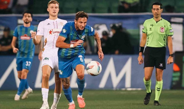 Trendyol Süper Lig: Çaykur Rizespor: 2 - Antalyaspor: 0