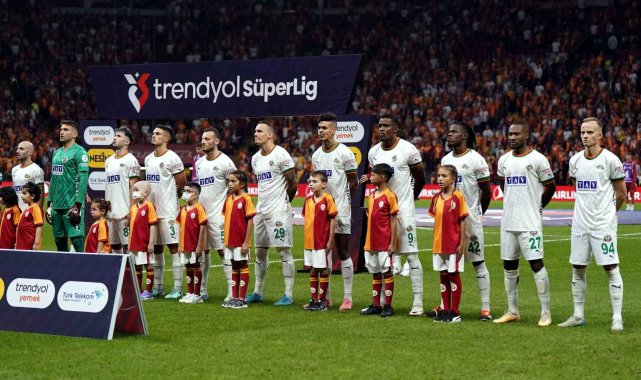 Trendyol Süper Lig: Galatasaray: 0 - Alanyaspor: 0