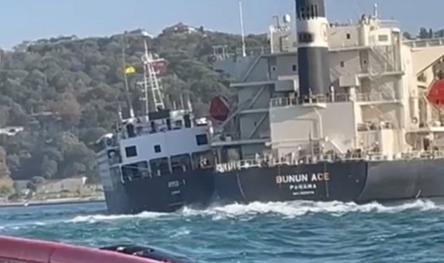 Ulaştırma ve Altyapı Bakanlığından Boğaz'daki gemi kazasına ilişkin açıklama: "Gemilerde maddi hasar meydana geldi"