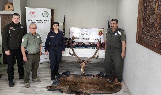 Vurdukları geyikten sucuk yapmışlar: Gözaltına alınan 5 kişiye ceza yağdı