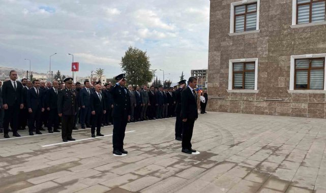 Adıyaman'da 10 Kasım anma töreni