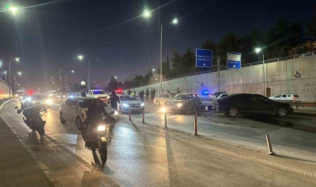 Adıyaman'da zincirleme trafik kazası: 1 yaralı
