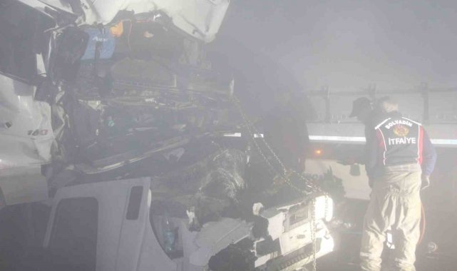 Afyonkarahisar'da sisli hava etkili oldu