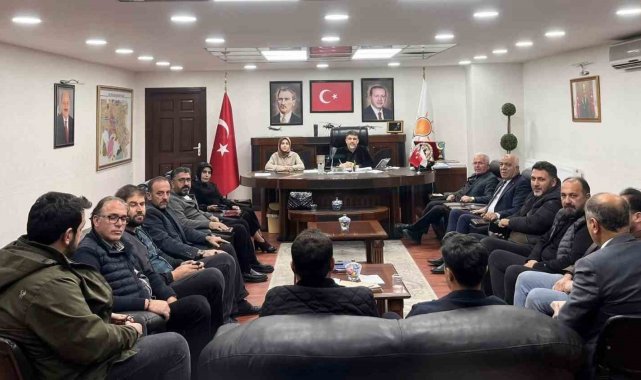 AK Parti haftalık Olağan Yürütme ve Yönetim Kurulu Toplantısı yapıldı