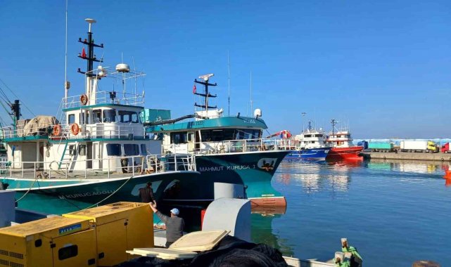 Akçakoca'ya gelen gırgır tekneleri ekonomiye can suyu oluyor
