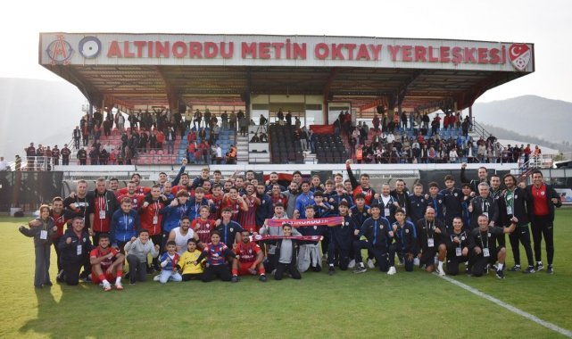 Altınordu'nun zirve takibi devam ediyor