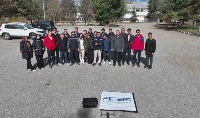 Aras Elektrik'ten üniversite öğrencilerine drone eğitimi