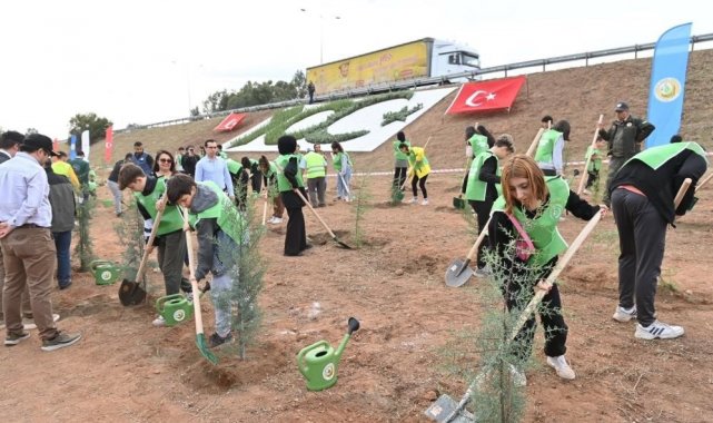 Aydın'da binlerce fidan toprakla buluşacak