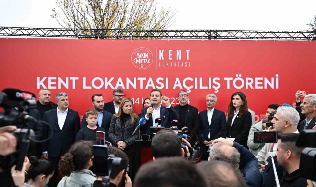 Balıkesir'in ilk kent lokantası hizmete açıldı