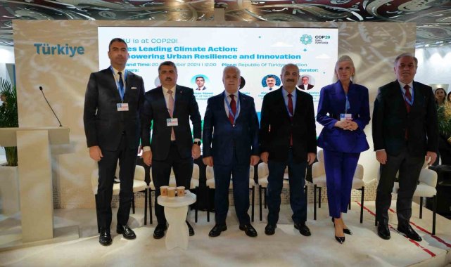 Başkan Gökhan Yüksel, COP29'da konuştu