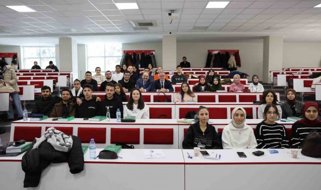 Başkan Özdoğan gençlerle tecrübelerini paylaştı