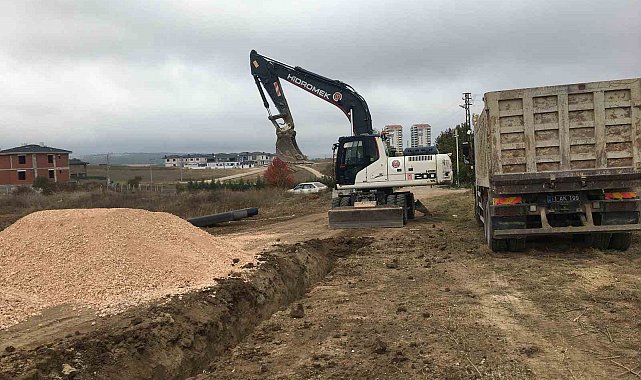 Belediyeden yeni yerleşim yerleri ve kanal ana hat çalışmaları