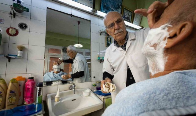 Berberliğe adanan bir ömür: 62 yıldır aynı dükkanda