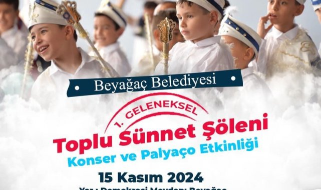 Beyağaç Belediyesinden toplu sünnet şöleni
