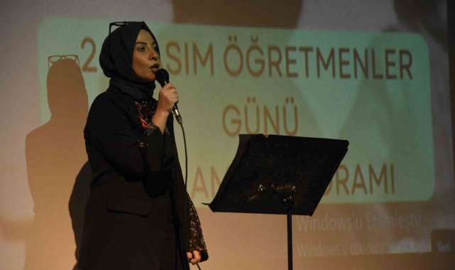 Bitlis'te 24 Kasım Öğretmenler Günü kutlamaları