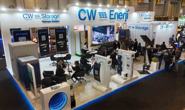 CW Enerji Solar Storage Fuarı'nda enerji depolama sistemlerini sergiledi
