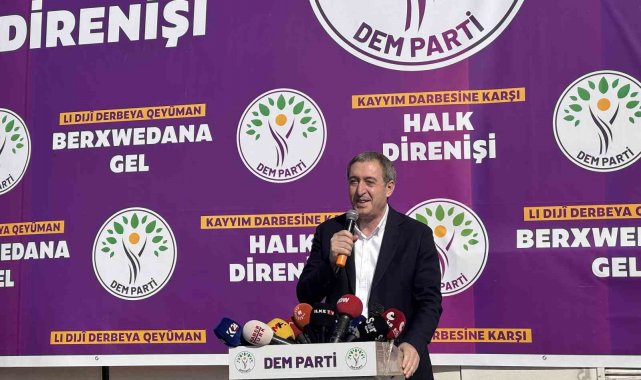 DEM Parti Genel Başkanı Bakırhan: "Bahçeli'nin uzattığı eli tuttuk"
