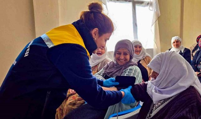 Diyarbakır'da kadınlara sağlık taraması hizmeti