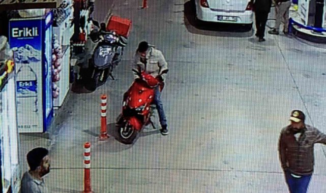 Dubai çikolatası çalan şüpheli güvenlik kamerasına yakalandı