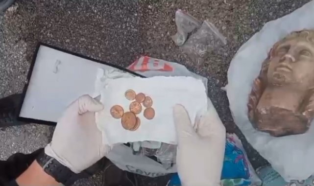 Edirne'de tarihi eser operasyonu: 2 Şüpheli gözaltında