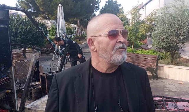 Ekmek teknesi gece küle döndü, sabah işyerine gelince küle dönmüş işyerini gördü