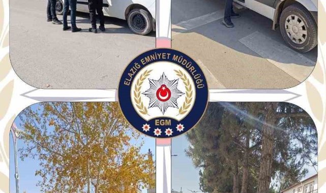 Elazığ'da okul önlerinde asayiş uygulaması sürüyor