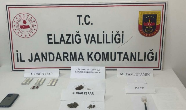 Elazığ'da uyuşturucu operasyonu: 1 gözaltı